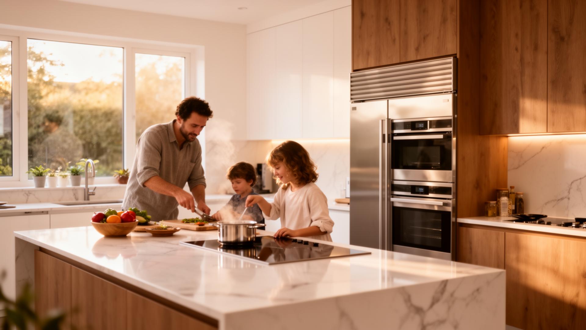 Cocina Bosch en una vivienda de Valencia